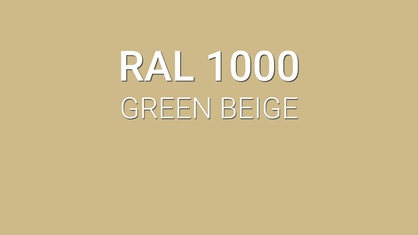 RAL 1000